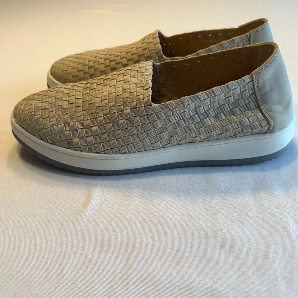 ALDO Woven Slip-On Sneakers Beige‎ Men's Size 8 (EUR 41)